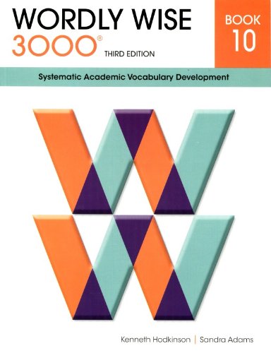 9780838876107: Wordly Wise 3000 Book 10: Systematic Academic Vocabulary Development