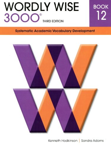 Imagen de archivo de Wordly Wise 3000: Systematic Academic Vocabulary Development a la venta por SecondSale