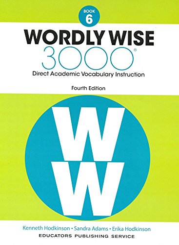 Stock image for Wordly Wise 3000, Book 6: Direct Academic Vocabulary Instruction for sale by HPB-Emerald
