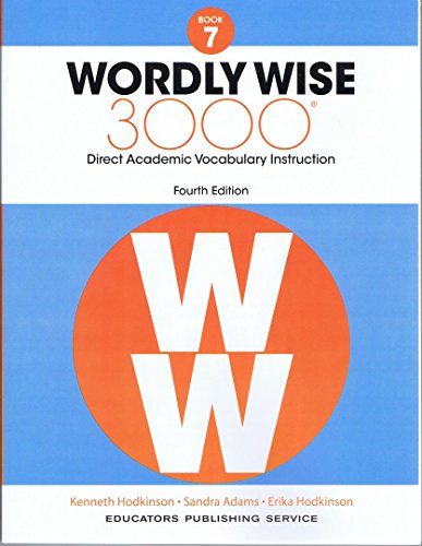 Stock image for Wordly Wise 3000, Grade 7: Direct Academic Vocabulary Instruction for sale by Goodwill Books