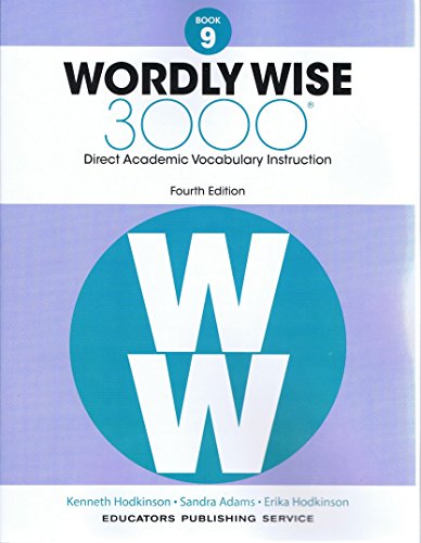 Imagen de archivo de Wordly Wise, Book 9: 3000 Direct Academic Vocabulary Instruction a la venta por HPB-Red