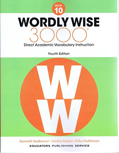 Imagen de archivo de Wordly Wise 3000 Book 10 a la venta por HPB-Diamond