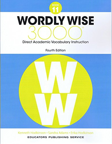 Stock image for Wordly Wise, Grade 11 for sale by Zoom Books Company