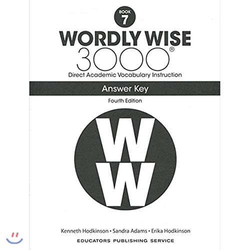 Imagen de archivo de Wordly Wise 3000 Book 7: Direct Academic Vocabulary Instruction a la venta por HPB-Red
