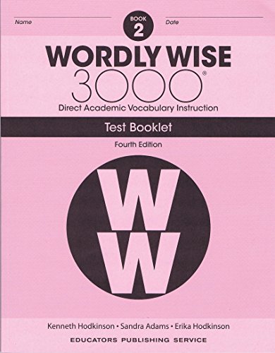 Stock image for Wordly Wise, Grade 2 Test Booklet for sale by SecondSale
