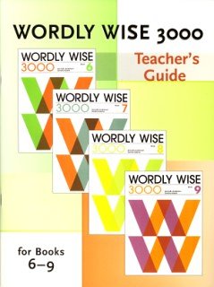 Stock image for Wordly Wise 3000: For Books 6-9 for sale by Ergodebooks