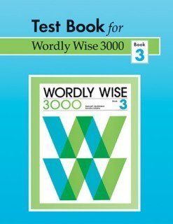 Stock image for Test Book for Wordly Wise 3000: Book 3 for sale by ThriftBooks-Atlanta