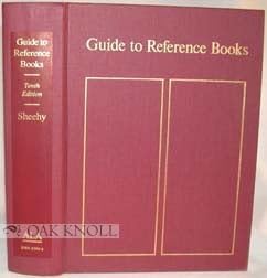 Stock image for Guide to Reference Books for sale by Ground Zero Books, Ltd.