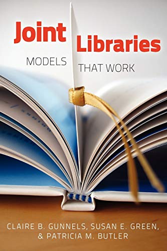 Stock image for Joint Libraries : Models That Work for sale by Better World Books