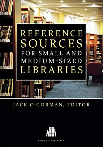 Imagen de archivo de Reference Sources for Small and Medium-Sized Libraries a la venta por Better World Books