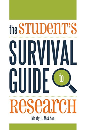 Beispielbild fr The Student's Survival Guide to Research zum Verkauf von More Than Words