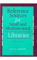 Stock image for Reference Sources for Small and Medium-Sized Libraries for sale by Better World Books