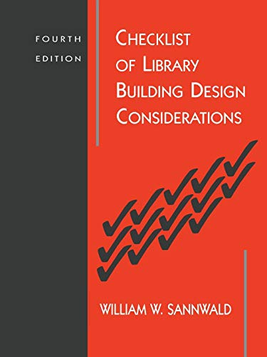 9780838935064: Checklist of Library Building Design Considerations
