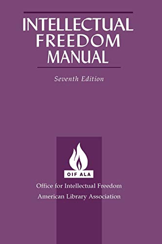 Imagen de archivo de Intellectual Freedom Manual a la venta por Better World Books