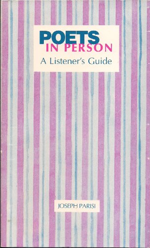 Stock image for Poet's In Person, A Listener's Guide for sale by Library House Internet Sales