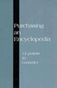 9780838978238: Purchasing an Encyclopedia: 12 Points to Consider