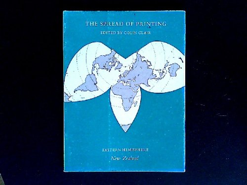 Imagen de archivo de New Zealand (The spread of printing. Eastern hemisphere) a la venta por Alien Bindings