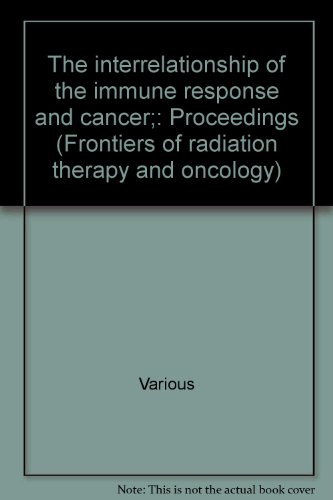 Beispielbild fr The Interrelationship of the Immune Response and Cancer : Proceedings zum Verkauf von Better World Books