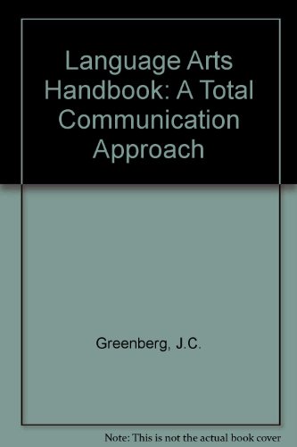 Imagen de archivo de The Language arts handbook: A total communication approach : a unique multisensory approach to the language arts curriculum including lesson plans and reproducible student worksheets a la venta por Irish Booksellers