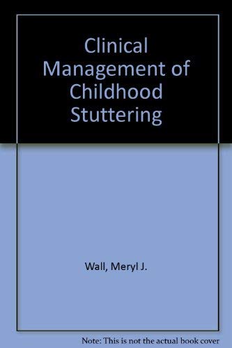 Beispielbild fr Clinical Management of Childhood Stuttering zum Verkauf von HPB-Red