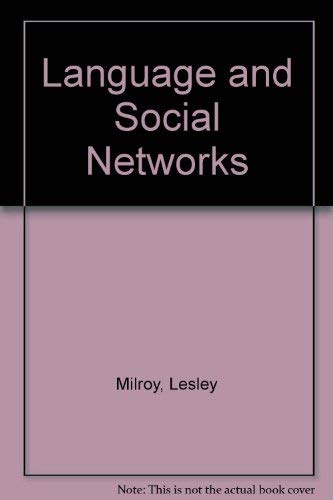 9780839141143: Language and Social Networks