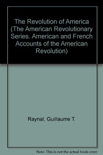 Stock image for The Revolution of America for sale by Brillig's Books
