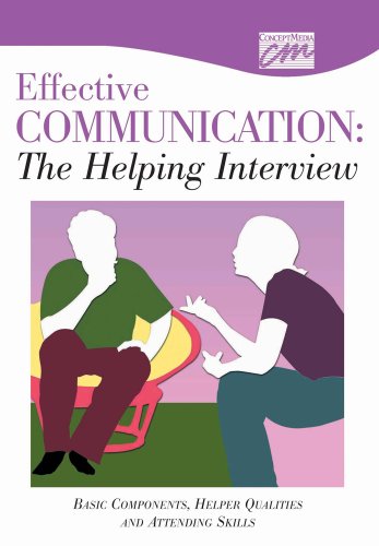 9780840019516: The Helping Interview: Enhancing Therapeutic Communication: Basic Components, Helper Qualities, and Attending Skills (DVD)