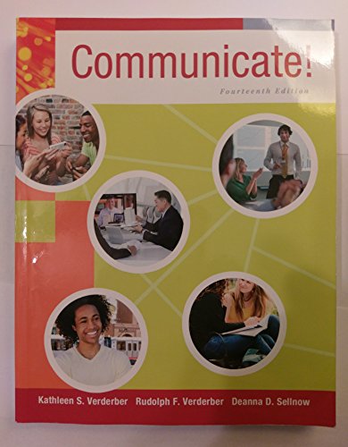 Beispielbild fr Communicate! zum Verkauf von Better World Books