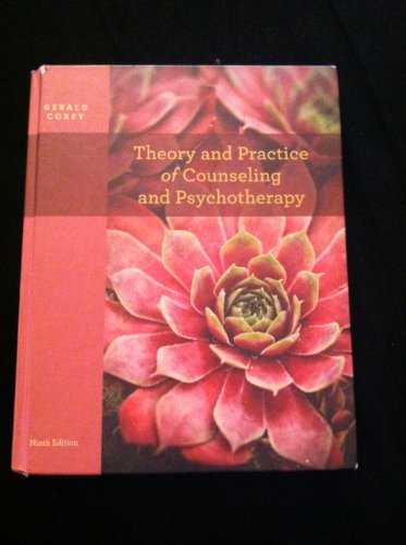 9780840028549: Theory And Practice Of Counseling And Psychotherapy