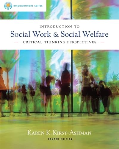 Imagen de archivo de Brooks/Cole Empowerment Series: Introduction to Social Work & Social Welfare: Critical Thinking Perspectives a la venta por BooksRun