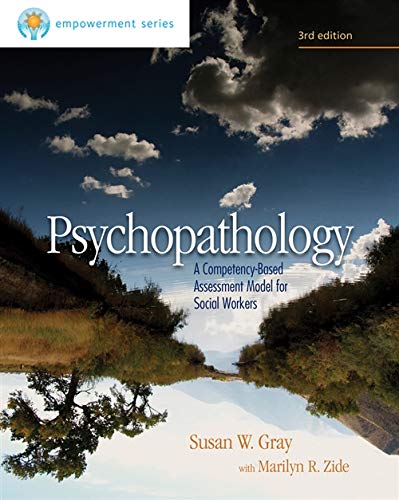 Imagen de archivo de Brooks/Cole Empowerment Series: Psychopathology: A Competency-Based Assessment Model for Social Workers a la venta por Green Street Books