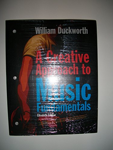 Stock image for A Creative Approach to Music Fundamentals (with Coursemate, 1 Term (6 Months) Printed Access Card) [With Access Code] for sale by ThriftBooks-Dallas