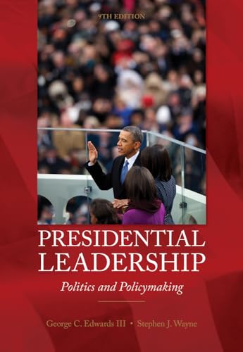 Beispielbild fr Presidential Leadership: Politics and Policy Making zum Verkauf von SecondSale