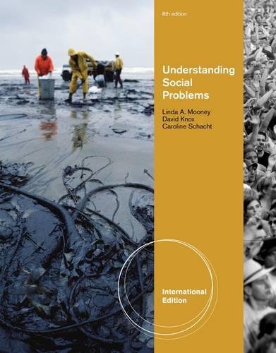 Imagen de archivo de Mooney, L: Understanding Social Problems, International Edi a la venta por medimops