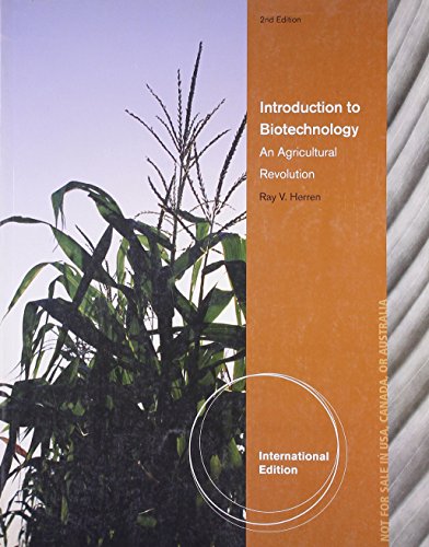 9780840031273: Introduction to Biotechnology: An Agricultural Revolution, International Edition