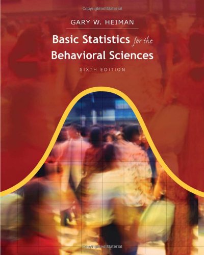 Stock image for Basic Statistics for the Behavioral Sciences for sale by Once Upon A Time Books