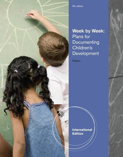 9780840031754: Week by Week: Plans for Documenting Children's Development