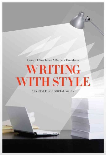 Imagen de archivo de Writing with Style: APA Style for Social Work (Social Work Research Methods / Writing / Evaluation) a la venta por SecondSale