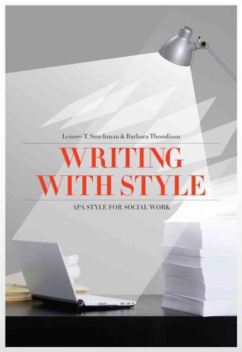 Stock image for Writing with Style: APA Style for Social Work (Social Work Research Methods / Writing / Evaluation) for sale by BooksRun