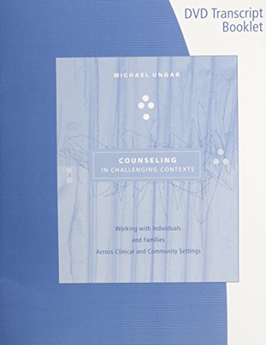 Stock image for Counseling in Challenging Contexts: Working With Individuals and Families Across Clinical and Community Settings for sale by PAPER CAVALIER US