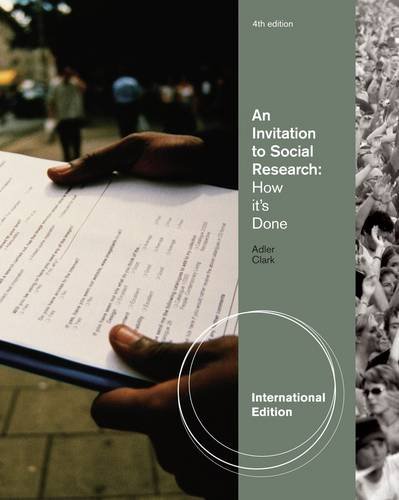 Stock image for An Invitation to Social Research: How its Done for sale by Reuseabook