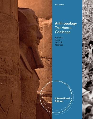 9780840032416: Anthropology: The Human Challenge, International Edition
