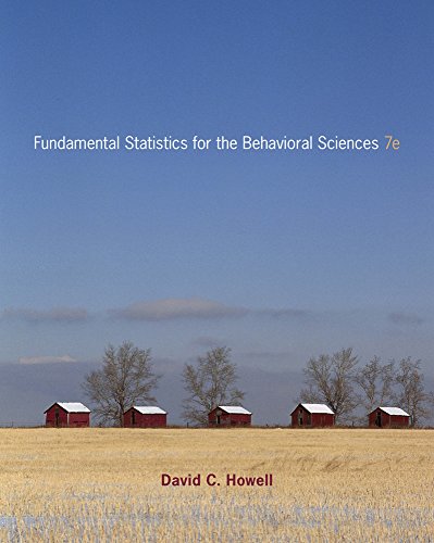 9780840032973: Cengage Advantage Books: Fundamental Statistics for the Behavioral Sciences