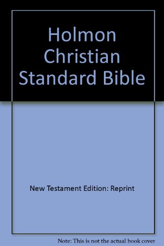 Stock image for Holman CSB New Testament for sale by Ergodebooks