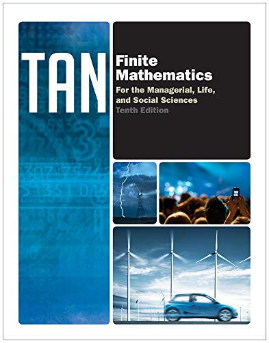 Imagen de archivo de Finite Mathematics for the Managerial, Life and Social Sciences a la venta por Majestic Books