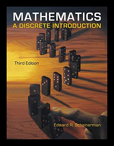 Imagen de archivo de Mathematics: A Discrete Introduction a la venta por One Planet Books