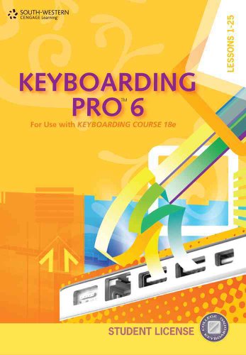 Stock image for Keyboarding Pro 6, Student License (with User Guide and CD-ROM) for sale by BooksRun