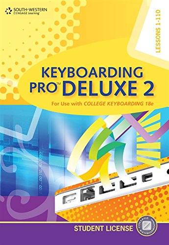 Stock image for Keyboarding Pro Deluxe 2 Student License (with Individual License User Guide and CD-ROM) for sale by SecondSale
