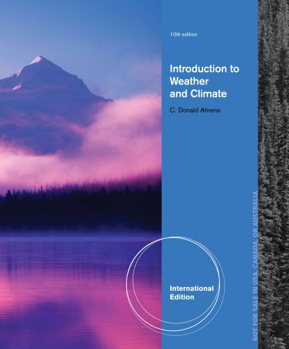 Stock image for Meteorology Today: An Introduction to Weather, Climate and the Environment, International Edition for sale by WorldofBooks