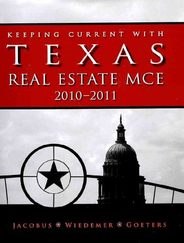 Beispielbild fr Keeping Current with Texas Real Estate MCE zum Verkauf von ThriftBooks-Atlanta
